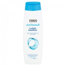 Tesco Classic Anti-Dandruff Shampoo 300Ml