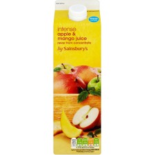 Sainsburys Apple and Mango Juice Drink 1L Carton