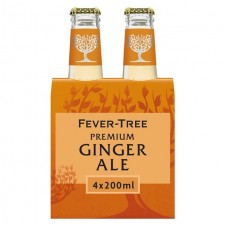 Fever Tree Premium Ginger Ale 4 x 200ml