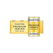 Fever Tree Premium Indian Tonic Water Cans 8 x 150ml