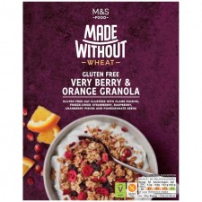 Marks and Spencer Made Without Very Berry and Orange Granola 360g