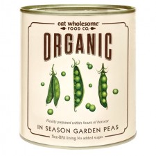 Eat Wholesome Organic In Season Garden Peas 340g