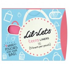 Lillets Teens Liners 4 x 4 per pack