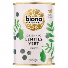 Biona Organic Lentils Vert Puy 400g