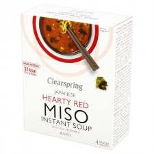 Clearspring Red Miso Soup and Sea Vegetable 4 x 10g