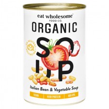 Eat Wholesome Organic Bean and Vegetable Soup 400g