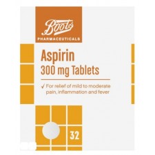 Boots Aspirin 300mg Tablets 32
