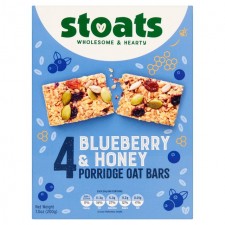Stoats Blueberry and Honey Porridge Bar Multipacks 4x42g
