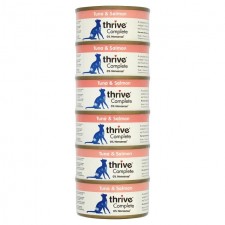Thrive Complete Cat Food with Tuna and Salmon 6 x 75g