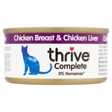 Thrive Complete Cat Food with Chicken Breast and Chicken Liver 75g