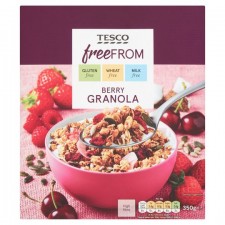 Tesco Free From Berry Granola 350g