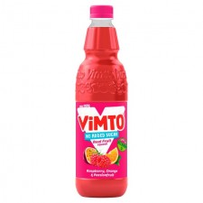 Vimto Remix Raspberry Orange and Passionfruit No Added Sugar Squash 1L Bottle