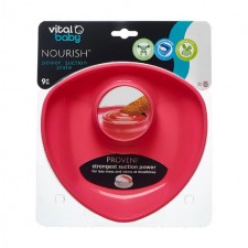 Vital Baby Power Suction Plate Red