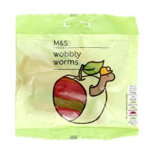 Marks and Spencer Wobbly Worms 65g