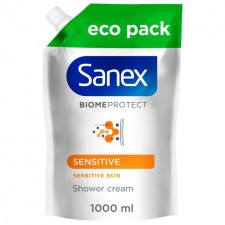 Sanex BiomeProtect Sensitive Shower Cream Refill 1000ml