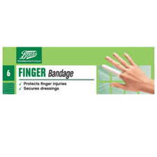 Boots Pharmaceuticals Finger Bandage 6 Dressings