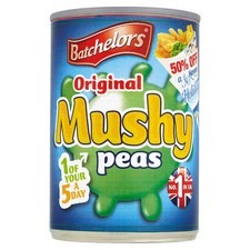 Retail Pack Batchelors Original Mushy  Peas 12x300g Can