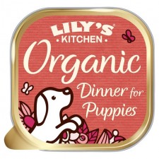 Lilys Kitchen Proper Dog Food Organic Dinner for Puppies 150g
