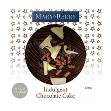 Mary Berry Hand Decorated Indulgent Chocolate Cake 425g