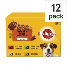 Pedigree Pouch Favourites in Jelly 12 x 100g