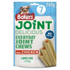 Bakers Joint Delicious Large Dog Chicken 7 pack