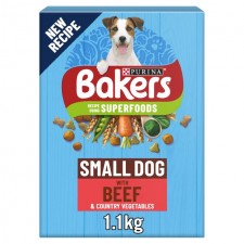 Bakers Complete Small Dog Beef and Veg 1.1kg
