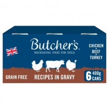 Butchers Meaty Recipes in Gravy 6 x 400g