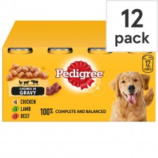 Pedigree Variety Pack In Gravy 12 x 400g