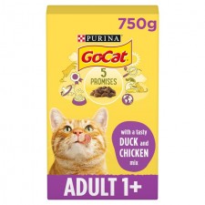 Go-Cat Adult Cat Food Chicken and Duck 750g