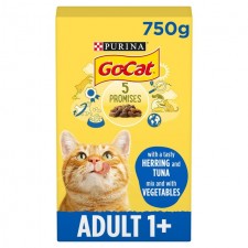 Go-Cat Complete Adult with Tuna Herring and Vegetables 750g