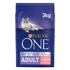 Purina One Adult Salmon and Whole Grains 3kg