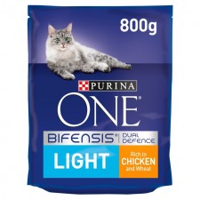 Purina One Light Cat Chicken and Wheat 800g