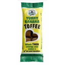 Retail Pack Walkers Nonsuch Yummy Banana Toffee Bars 24 x 50g