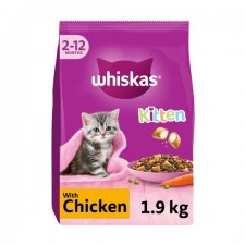 Whiskas Kitten Complete Dry Food Chicken 1.9kg
