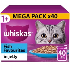 Whiskas Pouch Fish in Jelly 40 x 85g