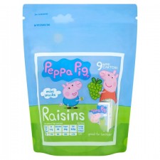 Peppa Pig Mini Snack Raisins 9 x 14g