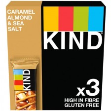 Kind Bars Caramel Almond and Sea Salt 3 x 30g