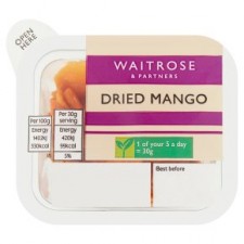 Waitrose Dried Mango 35g