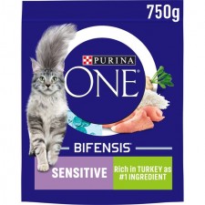 Purina ONE Adult Cat Indoor Turkey And Wholegrains 750g