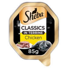 Sheba Tray Classics in Terrine with Chicken 85g