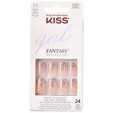 Kiss Gel Fantasy Nails Fanciful 24pk