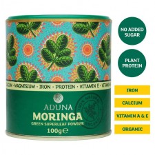 Aduna Moringa Organic Green Superleaf Powder 100g