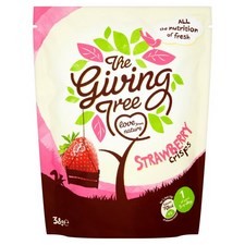 The Giving Tree Strawberry Crisps 38g