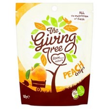 The Giving Tree Peach Crisps 18g