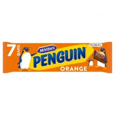 McVities Penguin Chocolate Orange 7 Pack