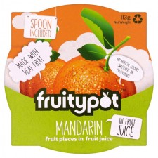 Fruity Pot Mandarin in Juice 120g