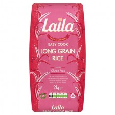 Laila Easy Cook Long Grain Rice 2kg