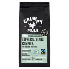 Grumpy Mule Organic Espresso Coffee Beans 227g