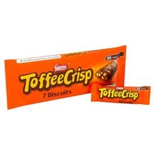 Nestle Toffee Crisp Biscuits 7 Pack 