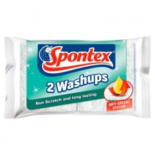 Spontex Washups Non-Scratch 2 per pack